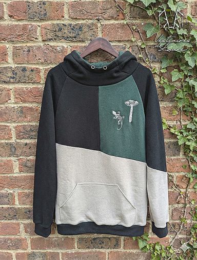 Sweat à capuche hybride