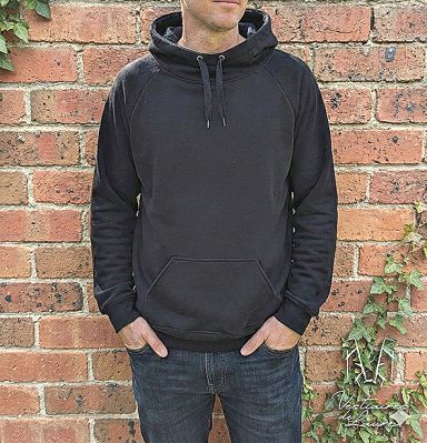 Sweat à capuche uni